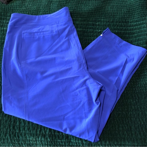 Chico's Royal Blue Ankle or Cropped Pants Sz. 16 - Picture 1 of 6